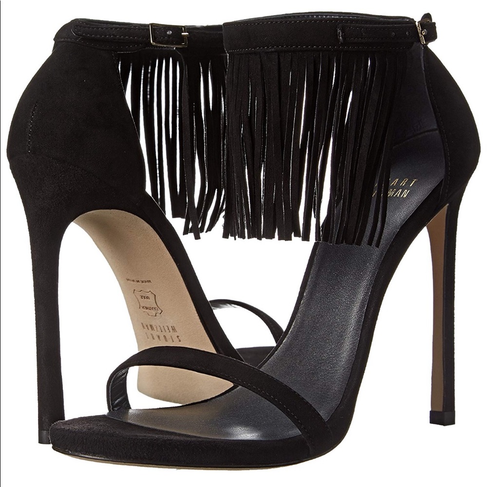 Stuart Weitzman - Lovefringe Sandals 4.5 (fits 5)